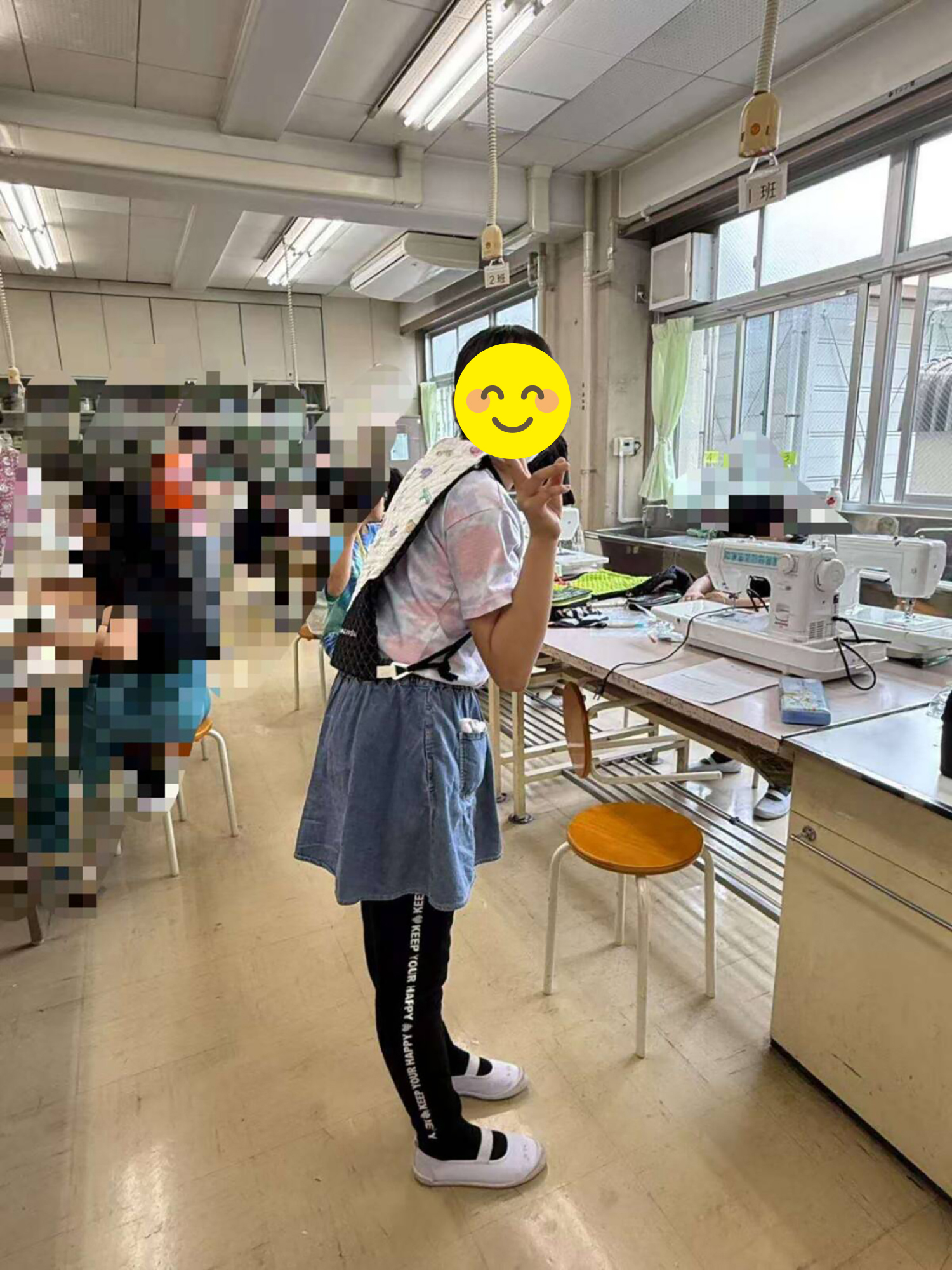 10　ナップザック作り