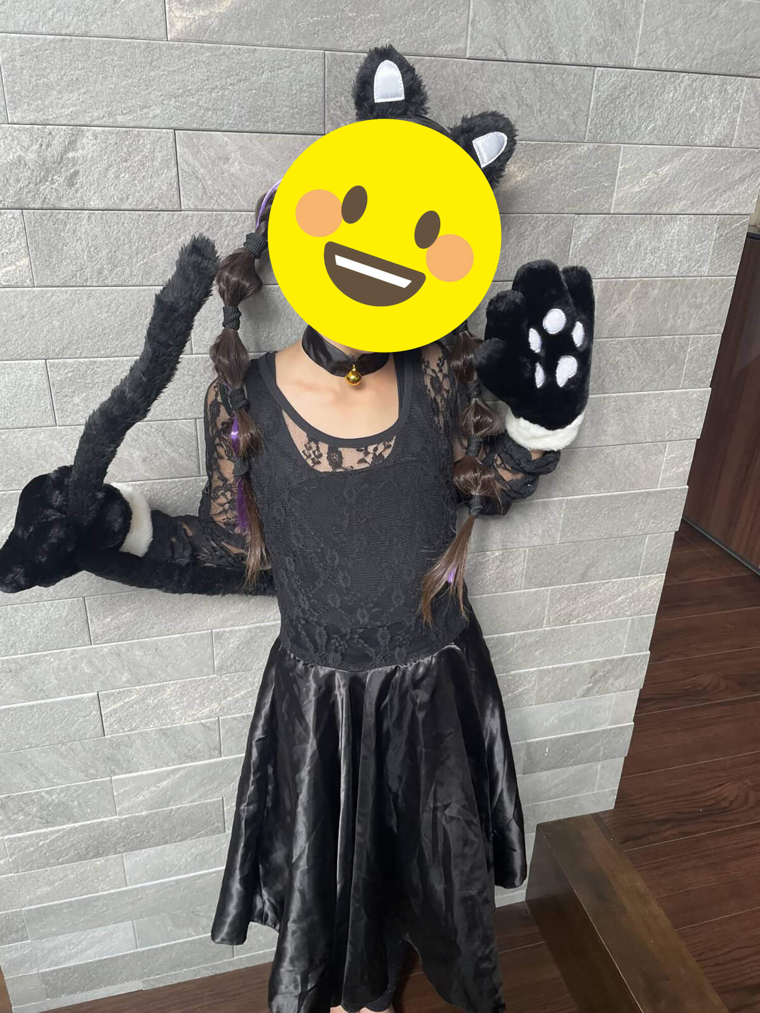 02　ハロウィンの黒猫