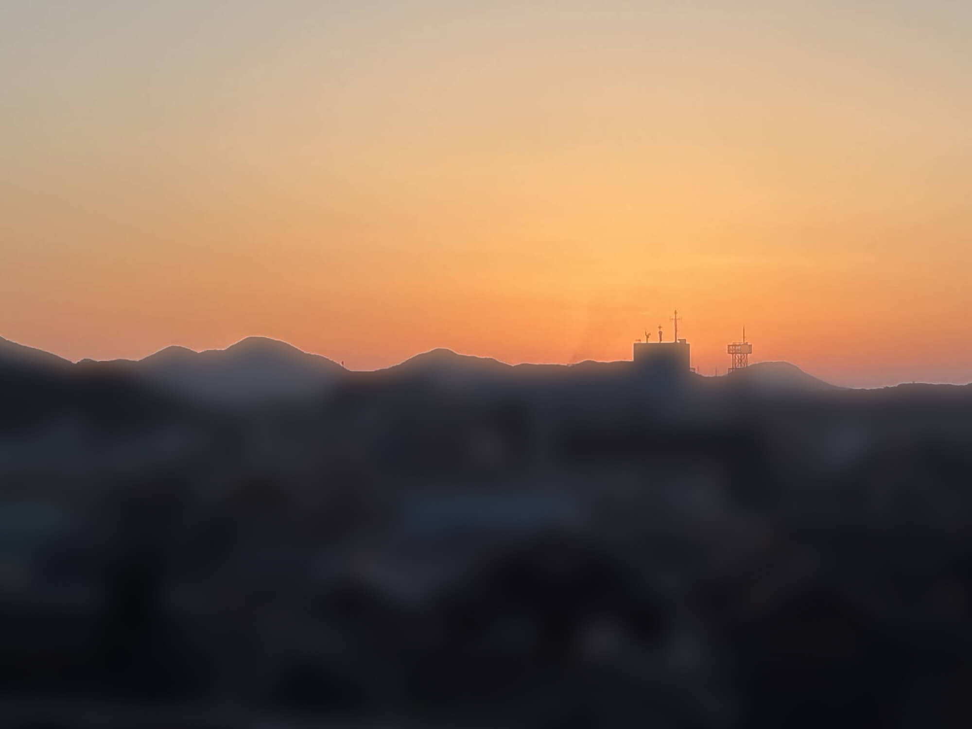 01　夕日が見える景色