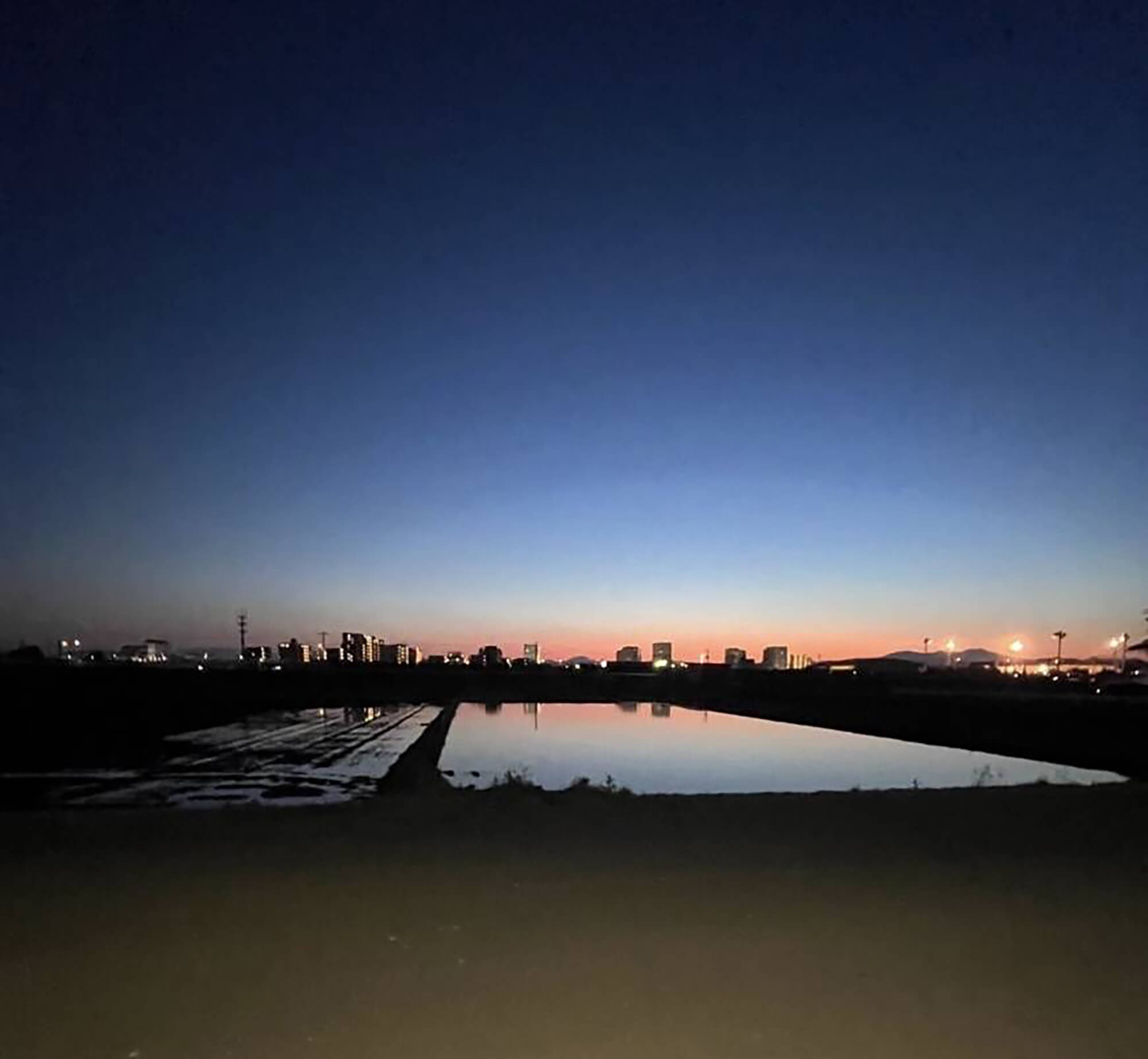 09 部活帰りの夕焼け